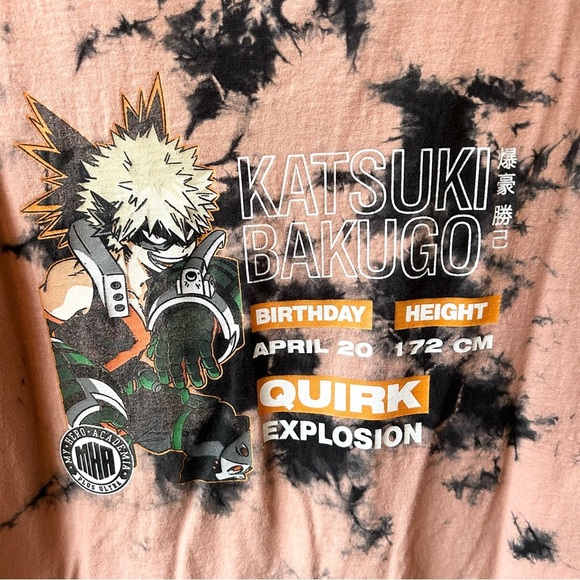 My Hero Academia Funmation Katsuki Bakugo t-shirt - Picture 4 of 5